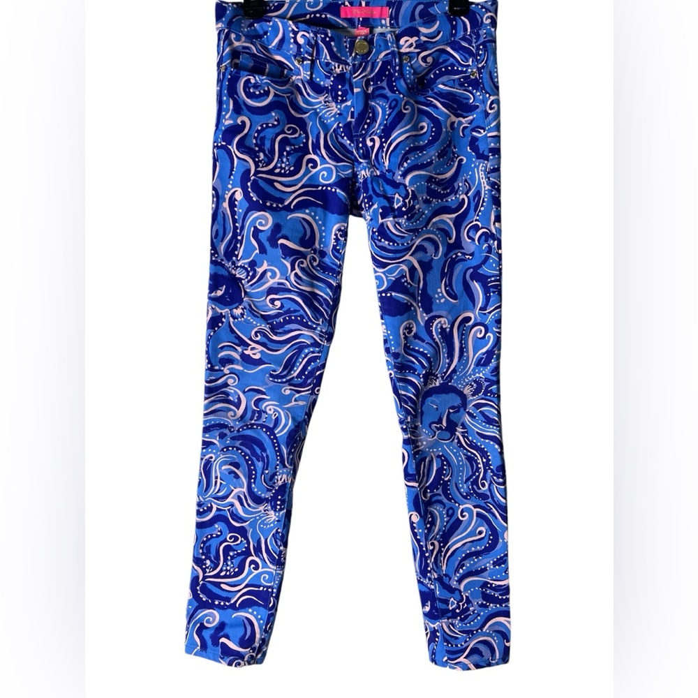 Lilly Pulitzer South Ocean Skinny Crop Pants